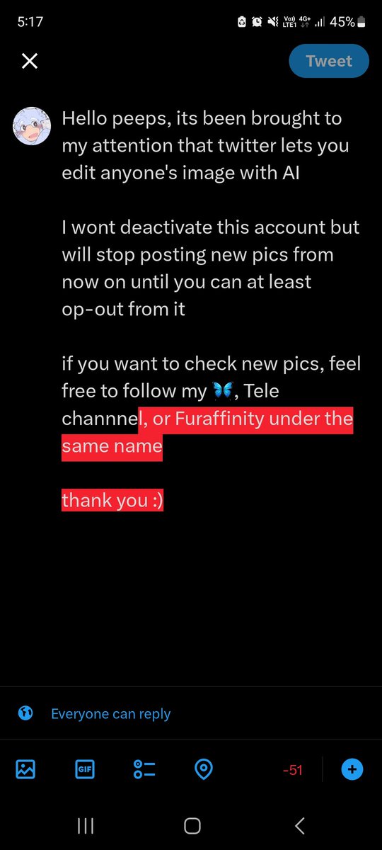 just a heads-up