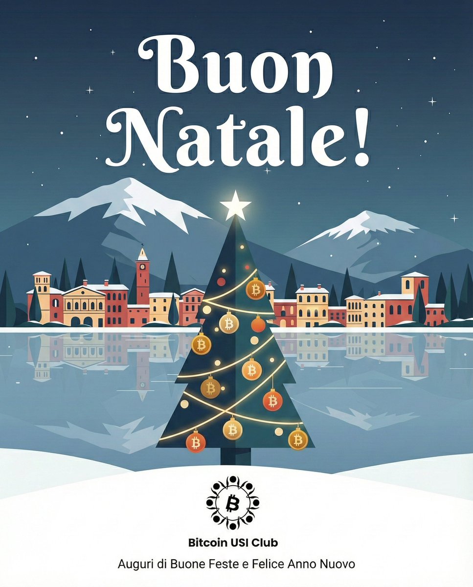 Un anno insieme, tante idee e una community incredibile. 🧡

Grazie di cuore per aver reso questo primo anno così speciale. Il futuro di Bitcoin lo costruiamo insieme, un blocco alla volta.

Buon Natale e felice 2026 a tutti voi! 🎄