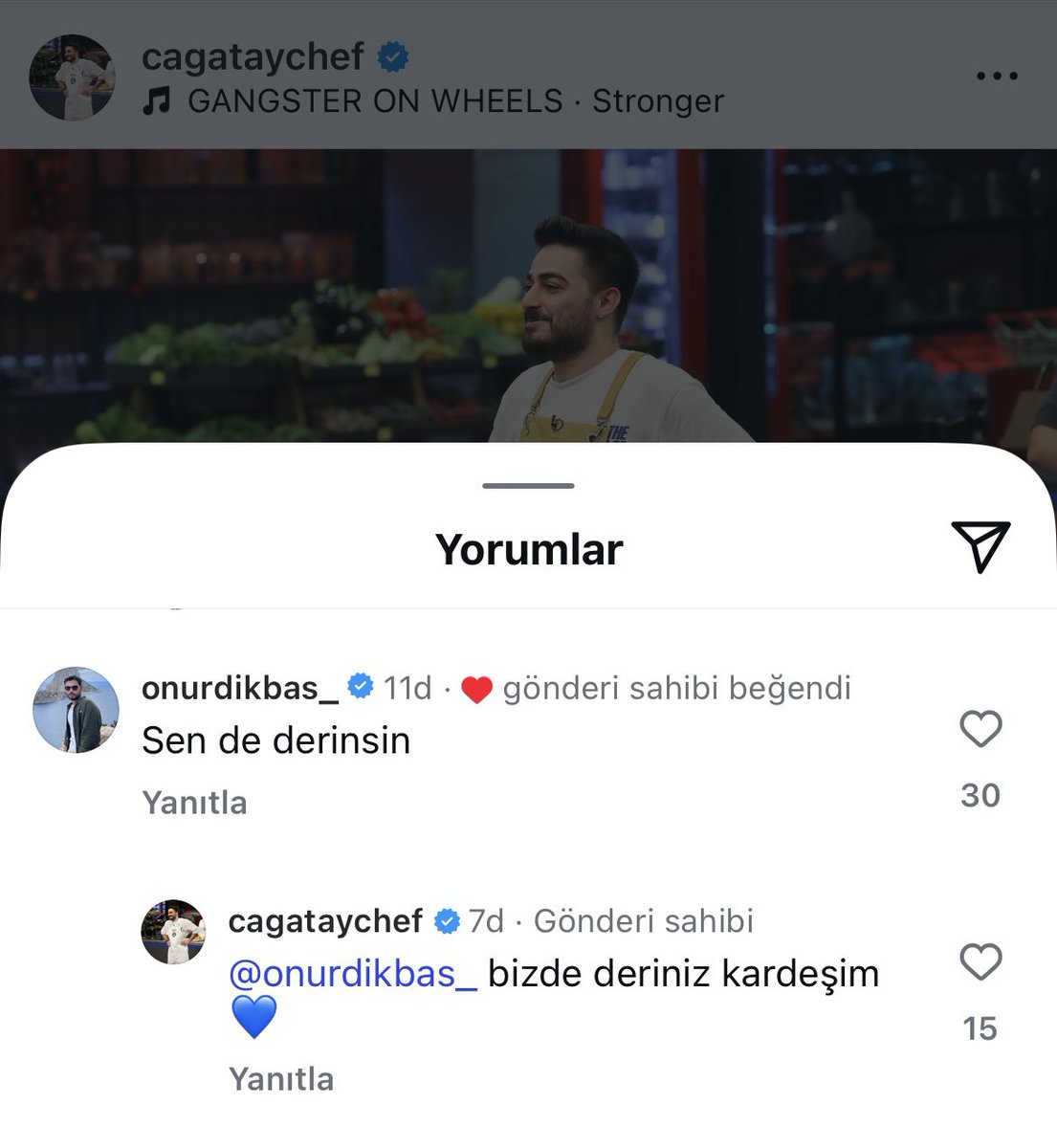 Onurunda hilalinde Çağatay bir şeyi başarınca kendileri kazanmış gibi paylaşmaları destek olmaları🥺❤️sizzzzz❤️❤️❤️ tebrikler Çağatay çok sevindim hak ettin🥺❤️
#mastercheftürkiye
