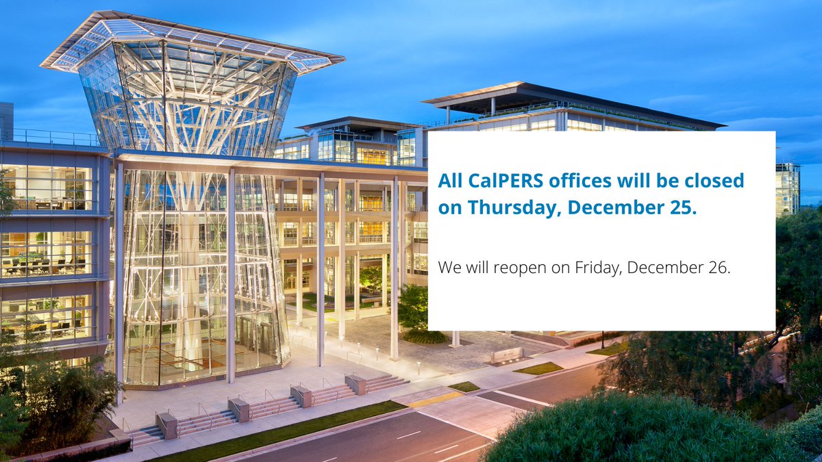 CalPERS tweet media