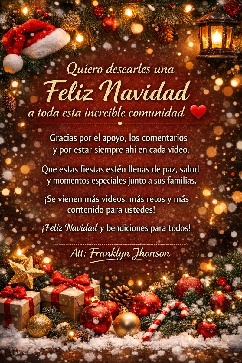 ¡Feliz Navidad 2025! 🎉
