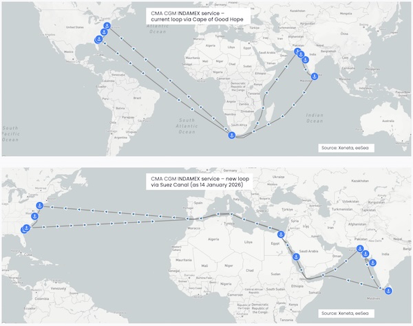 HELLENICSHIP's tweet image. Largescale return of #container ships to Red Sea in 2026? Five key considerations for #shippers 
hellenicshippingnews.com/largescale-ret…