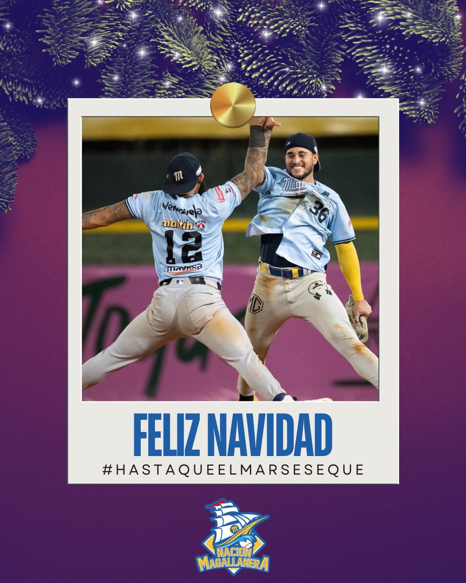 En Navidad se celebra en familia… y esta también lo es.

Ser Magallanero no es solo seguir un equipo de béisbol, es una herencia, una promesa y un sentimiento que no descansa ni en diciembre. 🎄🎁

Feliz Navidad, Nación Magallanera🚢