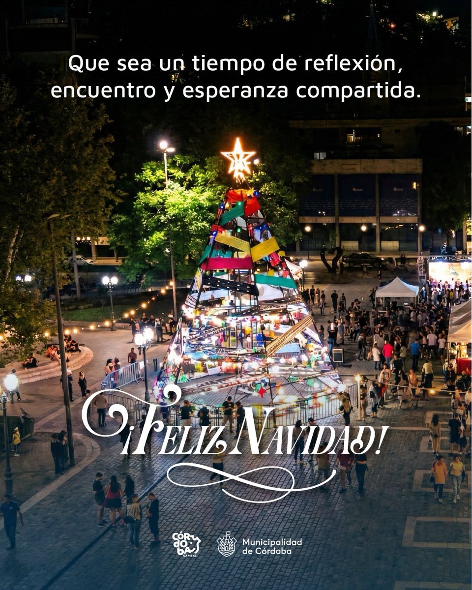 🎄 En estas fiestas, renovamos el compromiso con los valores que nos unen.

Que la Navidad sea un momento de reflexión, encuentro y esperanza compartida.

¡Feliz Navidad!
