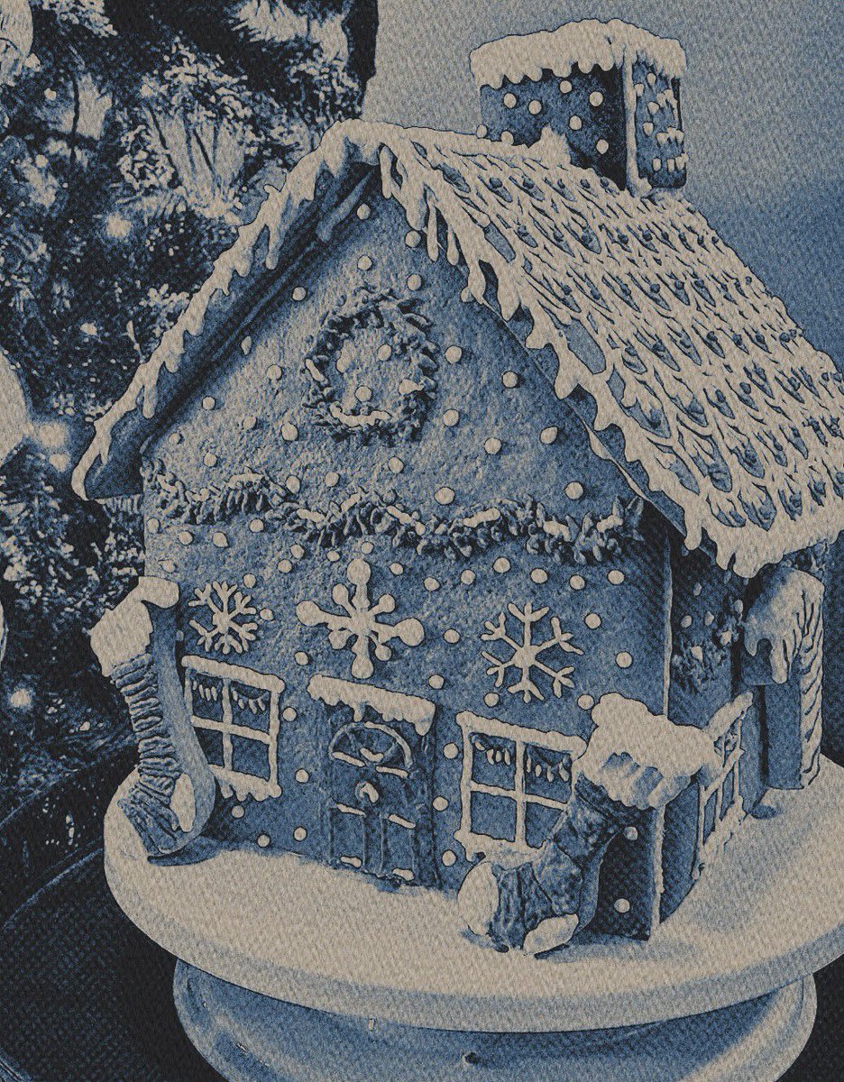 belovablues's tweet image. alright!  who  took  a  bite  out  of  my  gingerbread  house?!