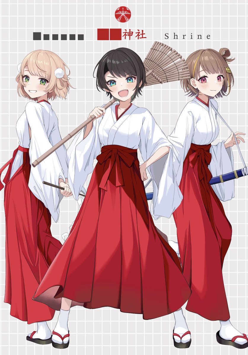 ⬛︎⬛︎神社
(調整頑張ったので授与品袋・絵馬・ポストカード頒布できそうです) 