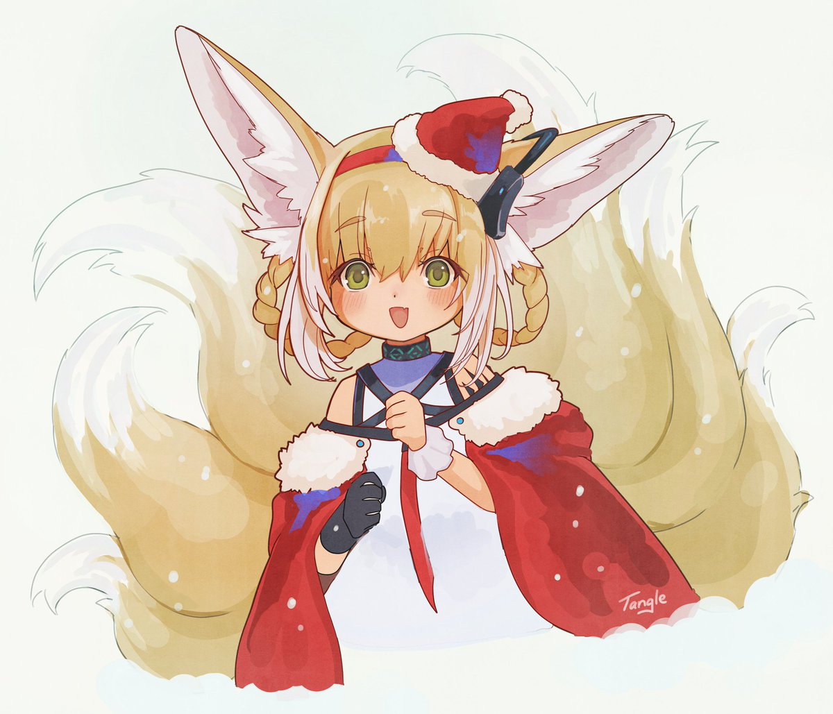 UntangledTangle's tweet image. Merry Christmas!! ❄️✨️ 
#明日方舟 #Arknights