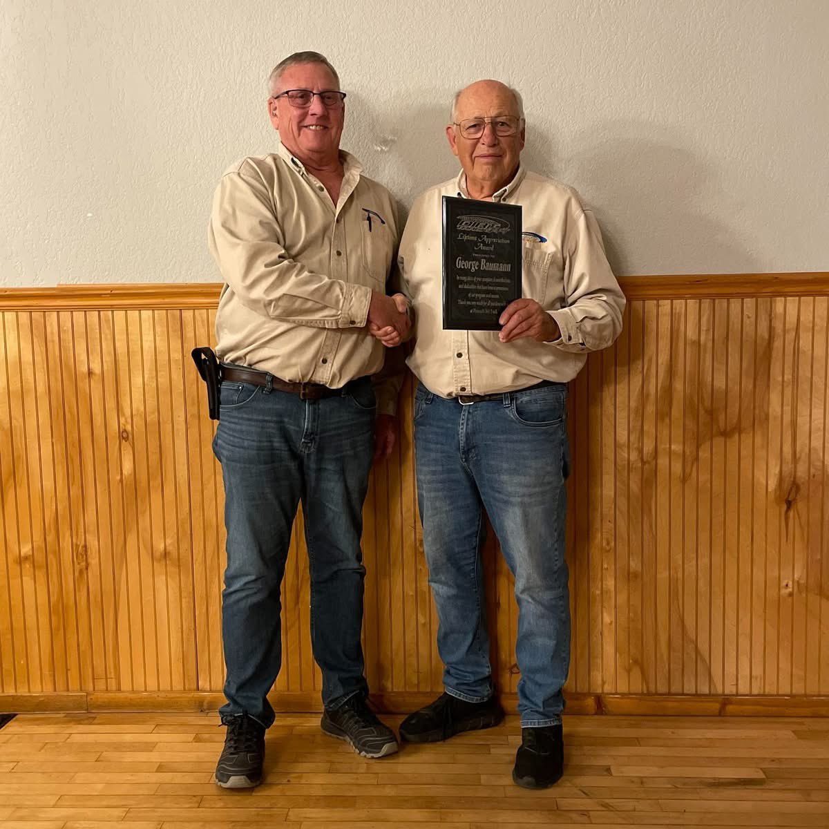 After 21 years, the 2025 season marked George Baumann’s finale as <a href="/plymouth_dirt/">The Plymouth Dirt Track</a> announcer. His voice guided races and celebrations for over two decades. We’re grateful for all the time he devoted to the PDTR family and wish him all the best in retirement!