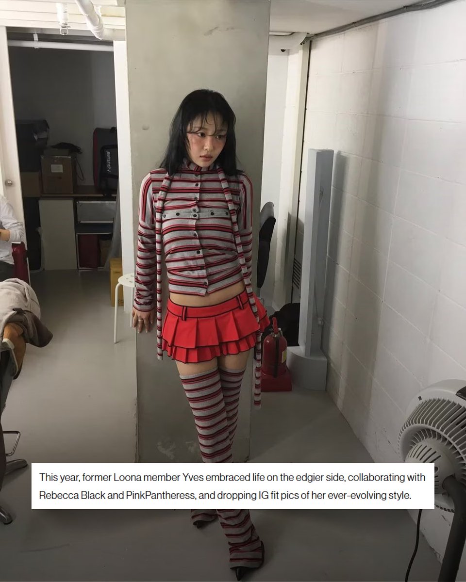 DAZED ranked Yves as the #22 most stylish people of 2025!
dazeddigital.com/fashion/articl…

#YVES #이브