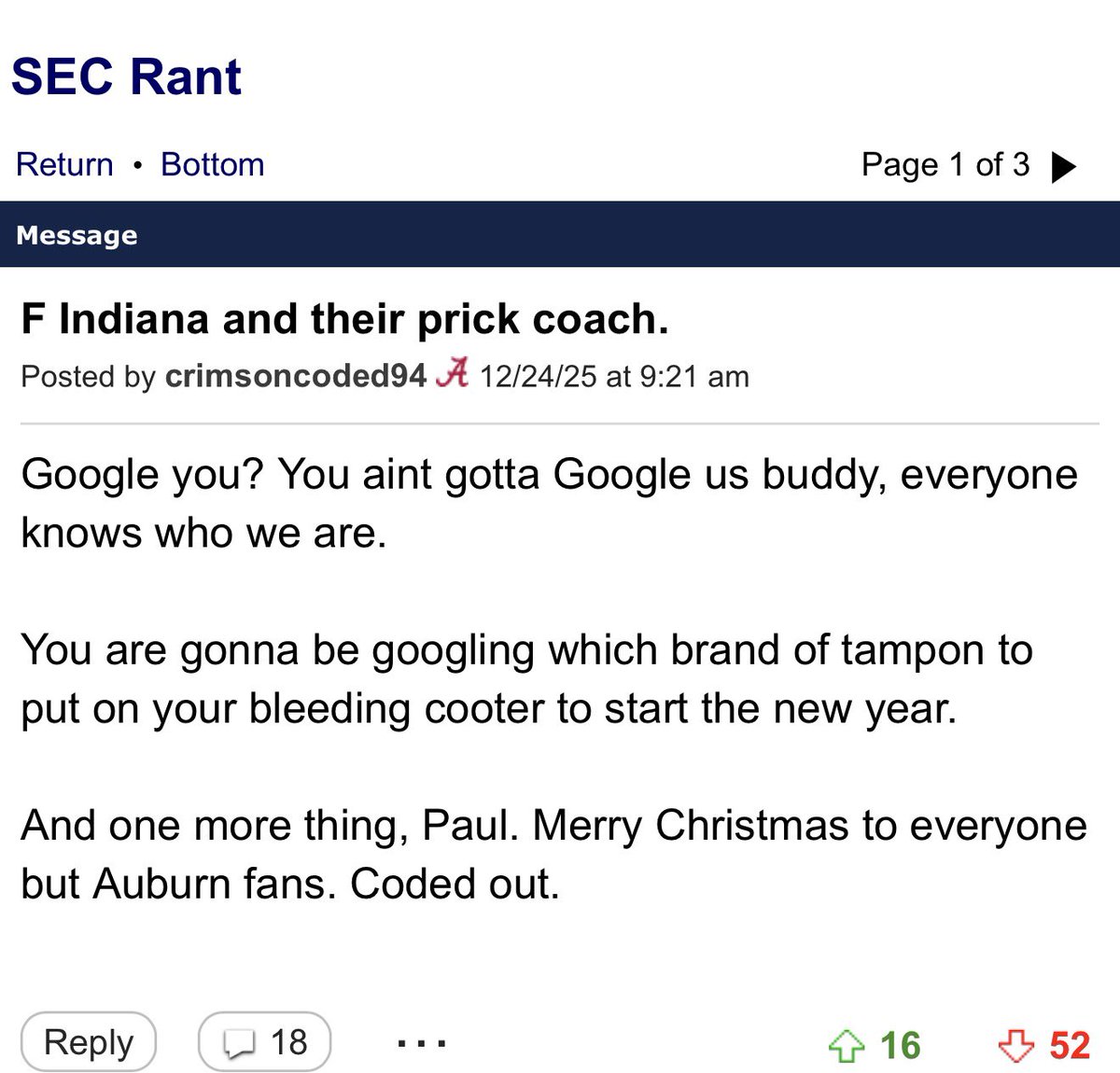 BoardGeniuses's tweet image. Screw #Indiana.