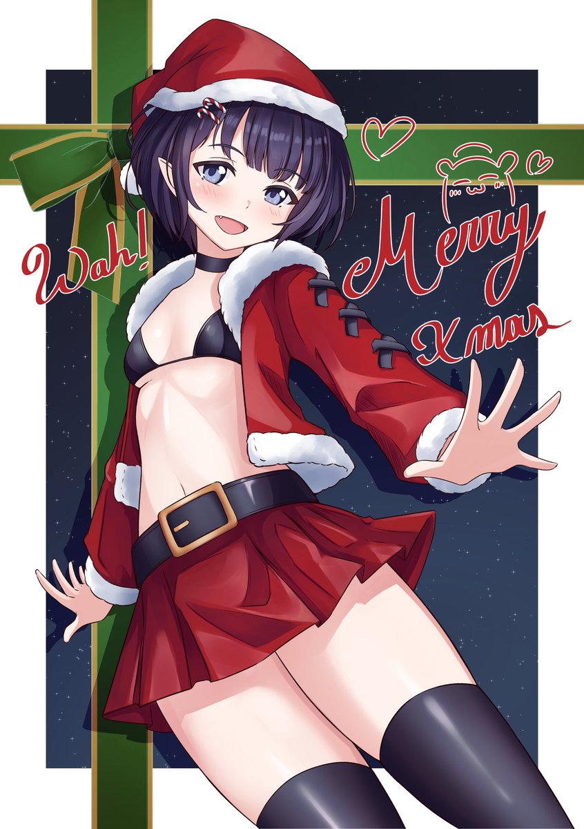 merry christmas Wah!!!!!!🎄🎅
#inART #いなート 🐙