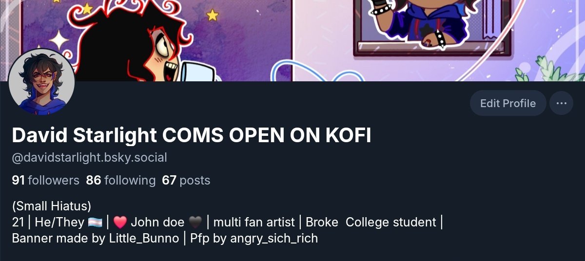 ☆David Starlight☆ COMS OPEN ON KOFI tweet media