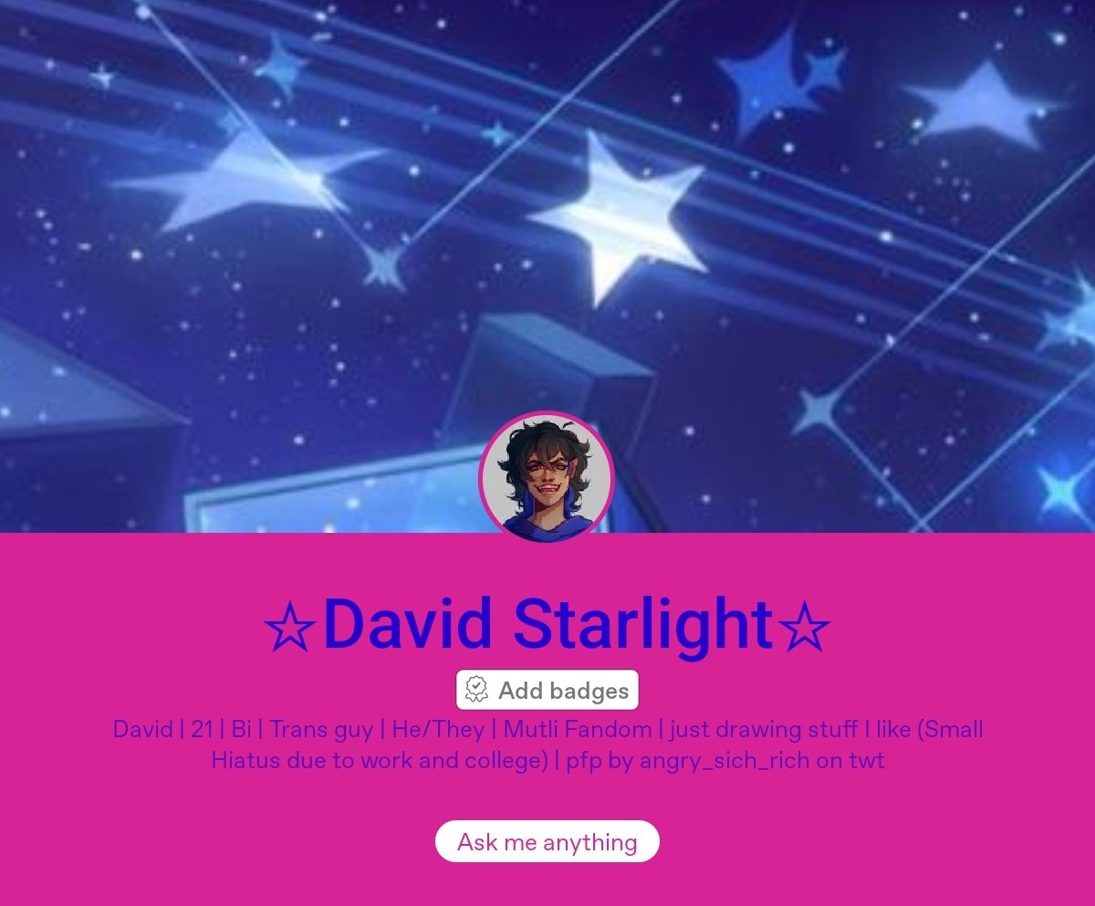 ☆David Starlight☆ COMS OPEN ON KOFI tweet media
