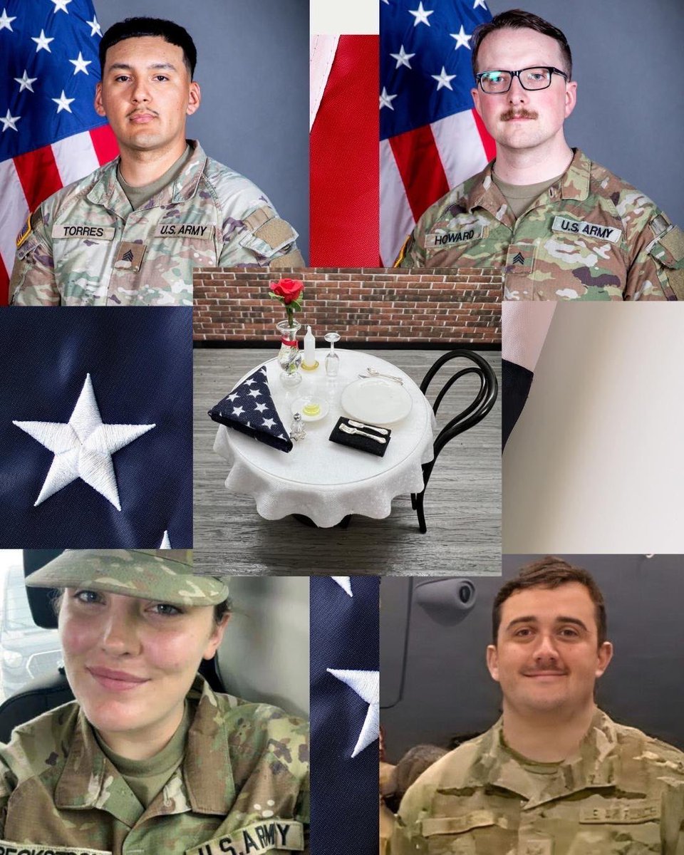 JohnJamesMI's tweet image. As we reflect this Christmas, we remember the men and women in uniform who won’t be at the dinner table.

I’m especially praying for the families of Sgt. Edgar Brian Torres Tovar and Sgt. William Nathaniel Howard, KIA in Syria on Dec. 13, and for Army Spc. Sarah Beckstrom, killed…