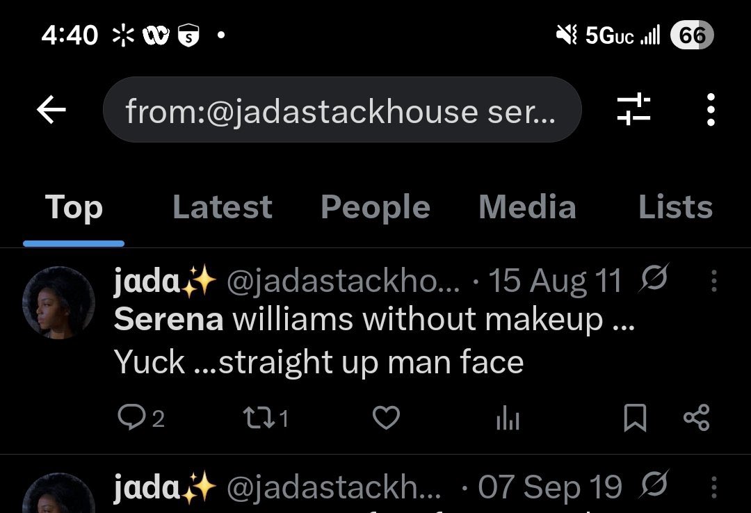 RenyTure's tweet image. Ma’am, you didn’t even erase your own tweets about Serena before tweeting this ☠️