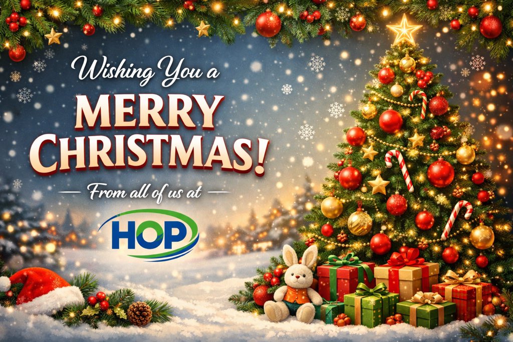 HopBusiness's tweet photo. Merry Christmas everyone, take sometime to enjoy with the family https://t.co/puXVytl9Em
