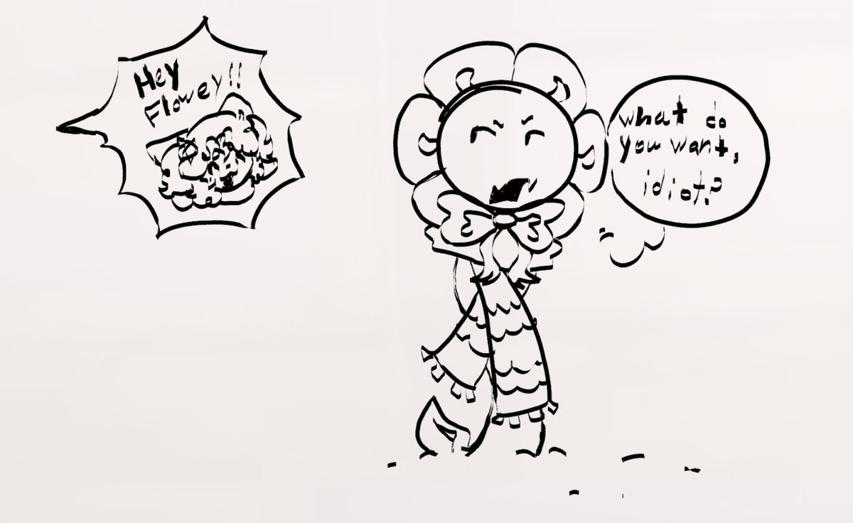 Natpeezy's tweet photo. SNOWBALL FIGHT!!! Merry Krismas btw!! :D
#Flowey #Temsona #undertale #minicomic https://t.co/09pPumY1F1