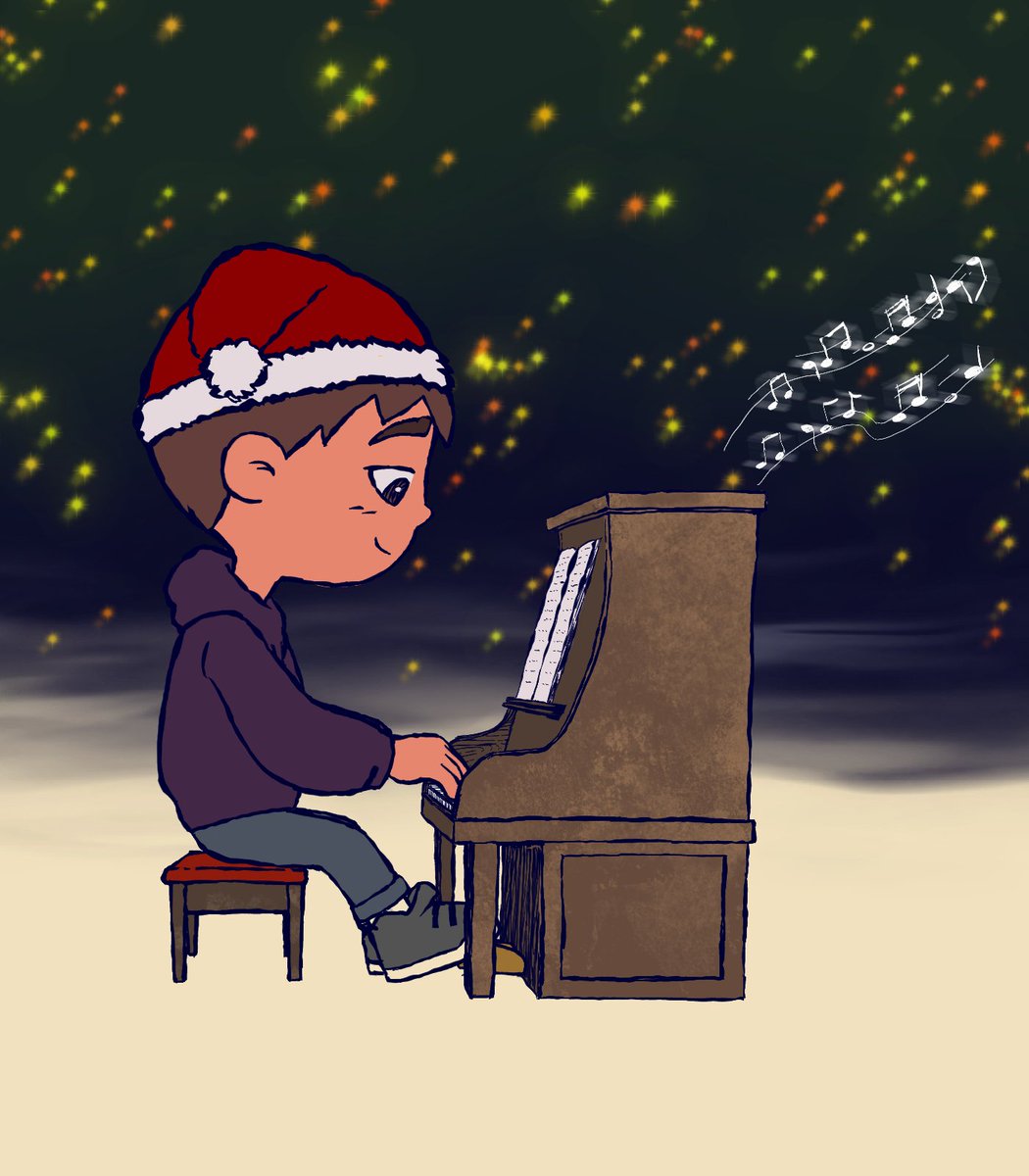 The world is loud. The piano understands me.