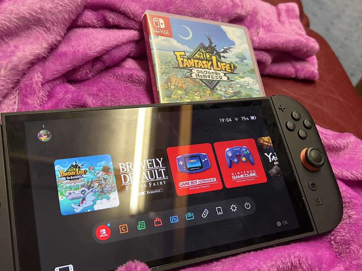 Jetzt wo die Familie bedient ist und ich meine Ruhe hab, fang ich mal endlich mit Fantasy Life i an. Genug vor mir hingeschoben :-)