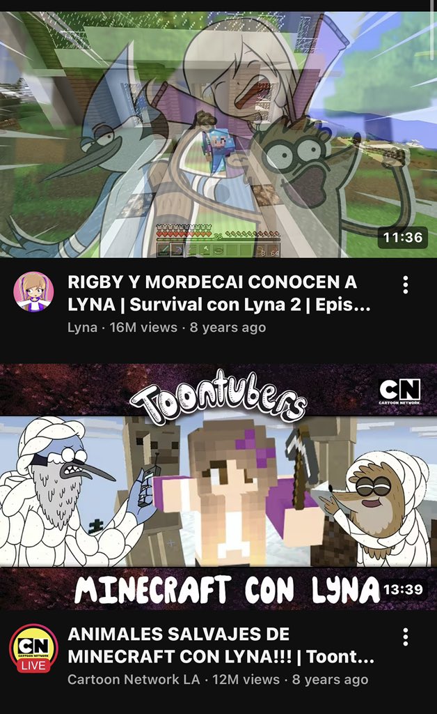 al0onz50177's tweet photo. @WeirdBlox_ She collabed with mordecai and rigby too https://t.co/qkf1umzkwp