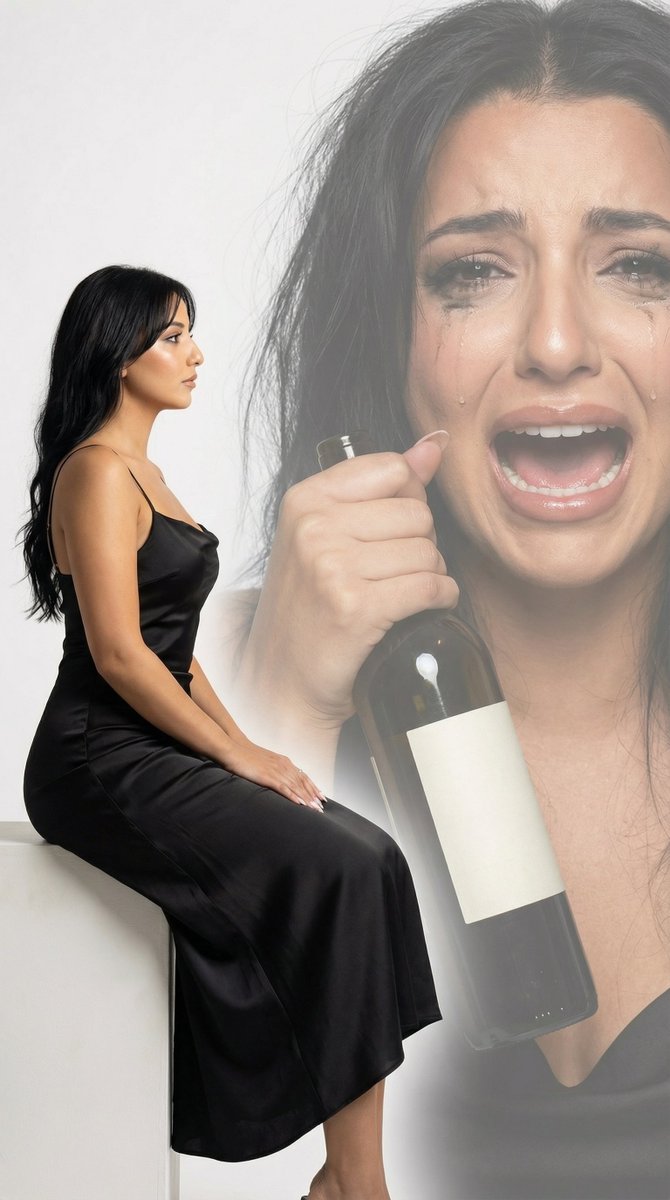 Cinematic Elegance: A Dual Emotion Portrait