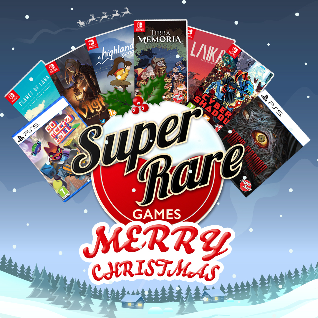 SuperRareGames's tweet image. 🎁 CHRISTMAS GIVEAWAY 🎁 

We're giving away ANY 2 Switch physical copies from our store! Participate by December 30th, and we'll choose 2 winners if you:

❤️ Follow us!
🔃 Repost this!
🗨️ Tell us your fav SRG game &amp;amp; why!
