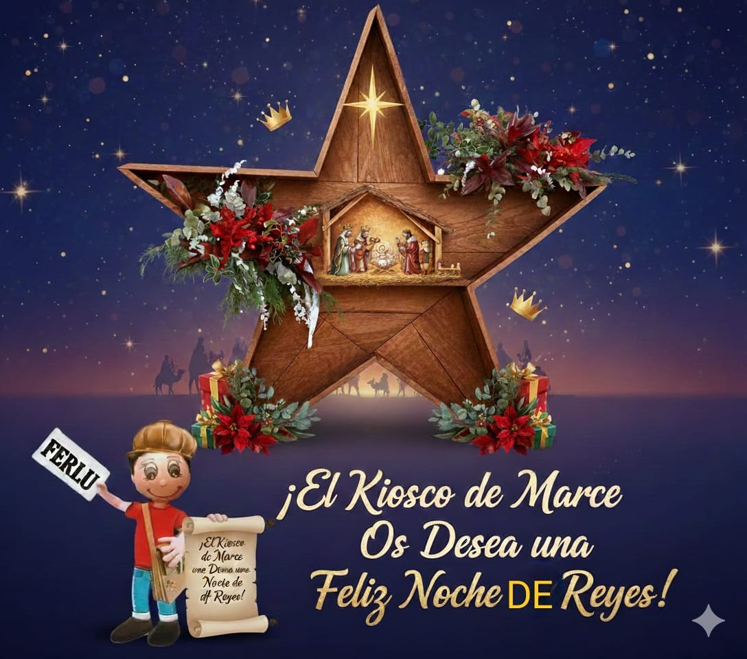 ElKioscodeMarce's tweet image. Desde @ElKioscodeMarce os queremos desear una Feliz NocheBuena y Feliz Navidad 25