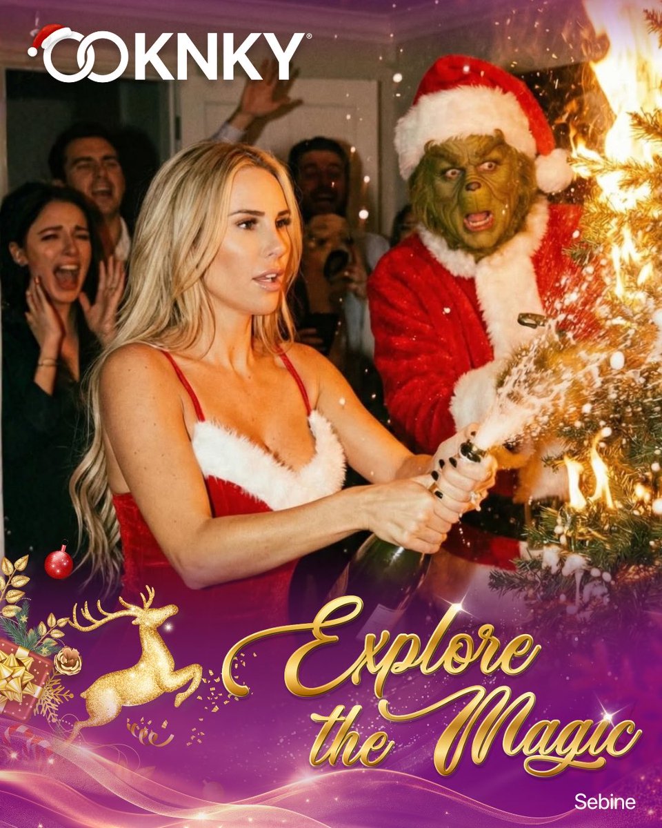 knkyco's tweet photo. Christmas is coming in hot 🥵 this year and our KNKY creators are bringing the heat🔥! 

From festive looks to unmissable drops,
Holiday Magic is live.

Don't miss what everyone's talking about.
Hit the link - https://t.co/RkrxFDfTXc https://t.co/jySrXko6Oq