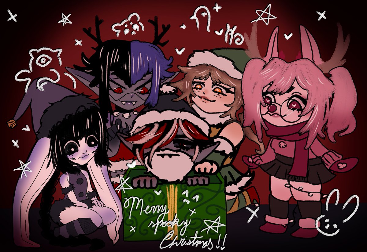 Devigogo 😈🐙 『 V-SpookyGirls 』 tweet media