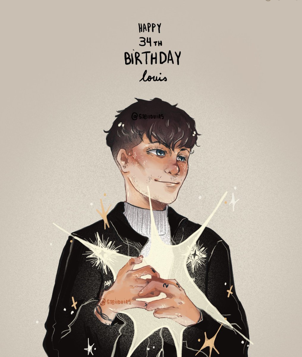 happy birthday star boy 🌟🪩  #HappyBirthdayLouis <a href="/Louis_Tomlinson/">Louis Tomlinson</a>