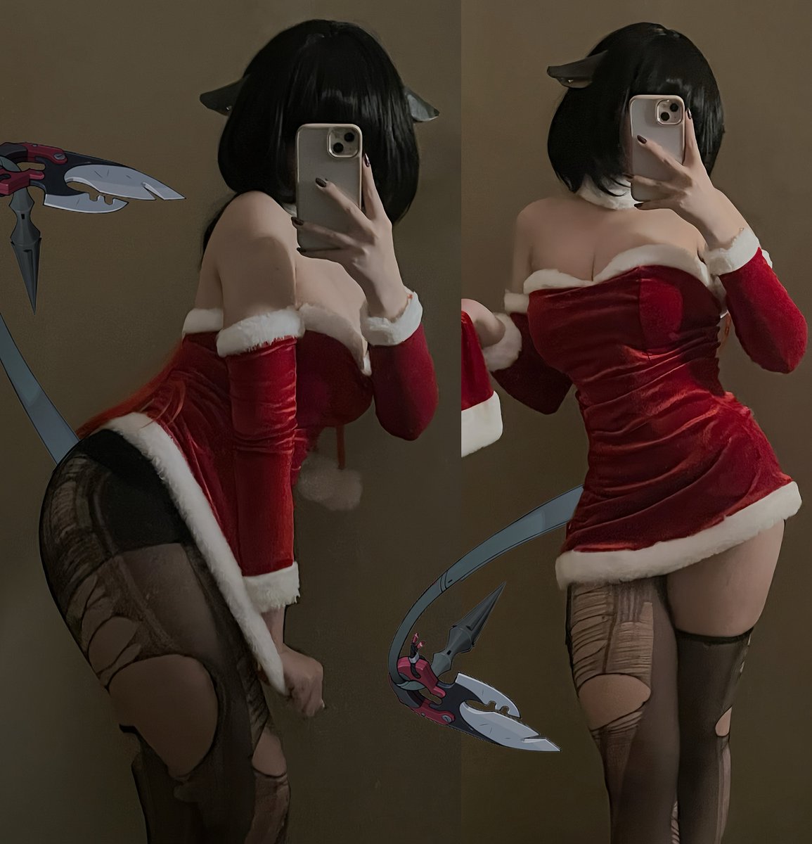 miaorrie's tweet image. merry christmas from jane ♡