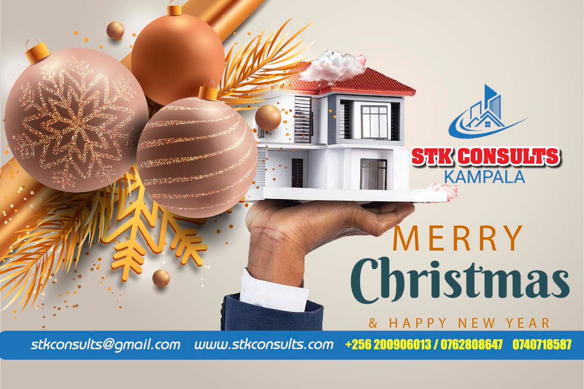 stkconsults's tweet photo. Wishing you a home filled with joy/heart full of love and a year ahead dats properous and bright!🎄 merry x-mas from STK CONSULTS KAMPALA https://t.co/0IbMnwEgiL