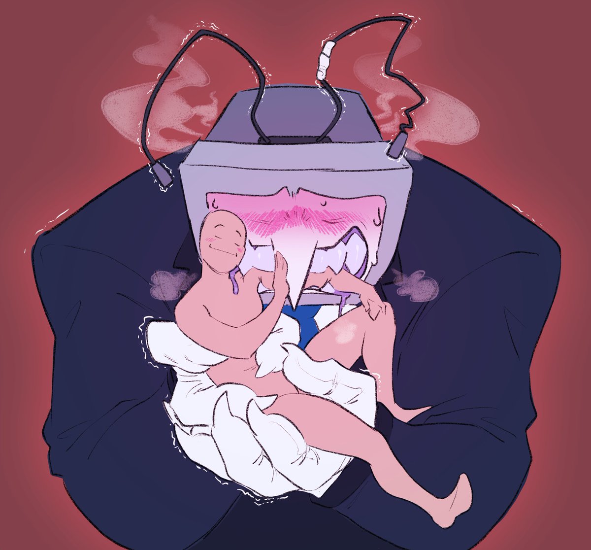 luxinersinanis's tweet image. Y'all asked for it, but I wouldn't encourage this kind of behavior, he gets... Frisky