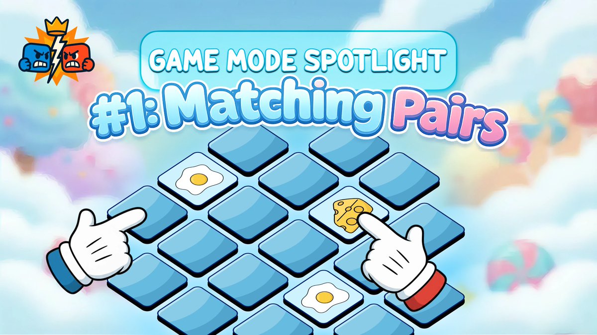 Faceoffarcade's tweet photo. ๐ฎ ๐๐๐ฆ๐ ๐๐จ๐๐ ๐๐ฉ๐จ๐ญ๐ฅ๐ข๐ ๐ก๐ญ #๐: ๐๐๐ญ๐๐ก๐ข๐ง๐ ๐๐๐ข๐ซ๐ฌ
Matching Pairs is a core mode that tests memory, speed, and focus in 1v1 duels.
Players take turns flipping 2 cards, match them to score and keep your turn.
Ready to face off fast? ๐ค๐ค
#FaceOffArcade https://t.co/CA9HRZXJ5Z