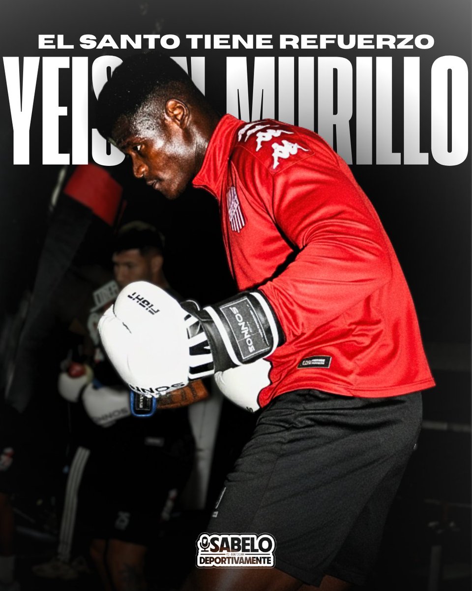 #SanMartinTuc ¡NUEVO REFUERZO! ✅

🔴⚪️ Yeison Murillo, Colombiano de 32 años va a ser jugador de San Martín. 

⏪ Dejará Deportivo Riestra para sumarse al equipo de Yllana. 

#SabeloDeportivamente #PrimeraNacional #DeportivoRiestra
