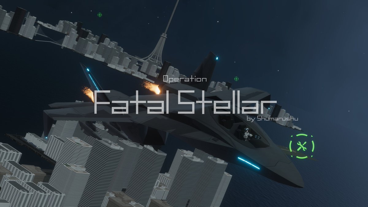 Shumarushu_VRC's tweet image. おNewワールド「Operation -Fatal Stellar-」の制作を開始しました。