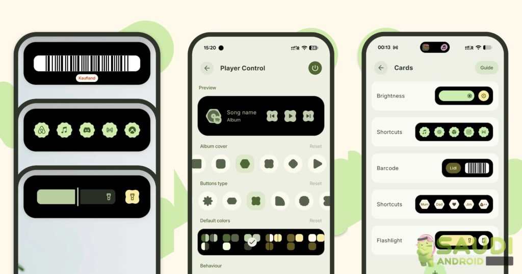 نظرة على تطبيق Material Capsule لتحويل ثقب كاميرا هاتف أندرويد إلى مركز تحكم جميل.◼️◼️

الشرح &amp; رابط التحميل⬇️
saudiandroid.net/2025/12/%d8%aa…