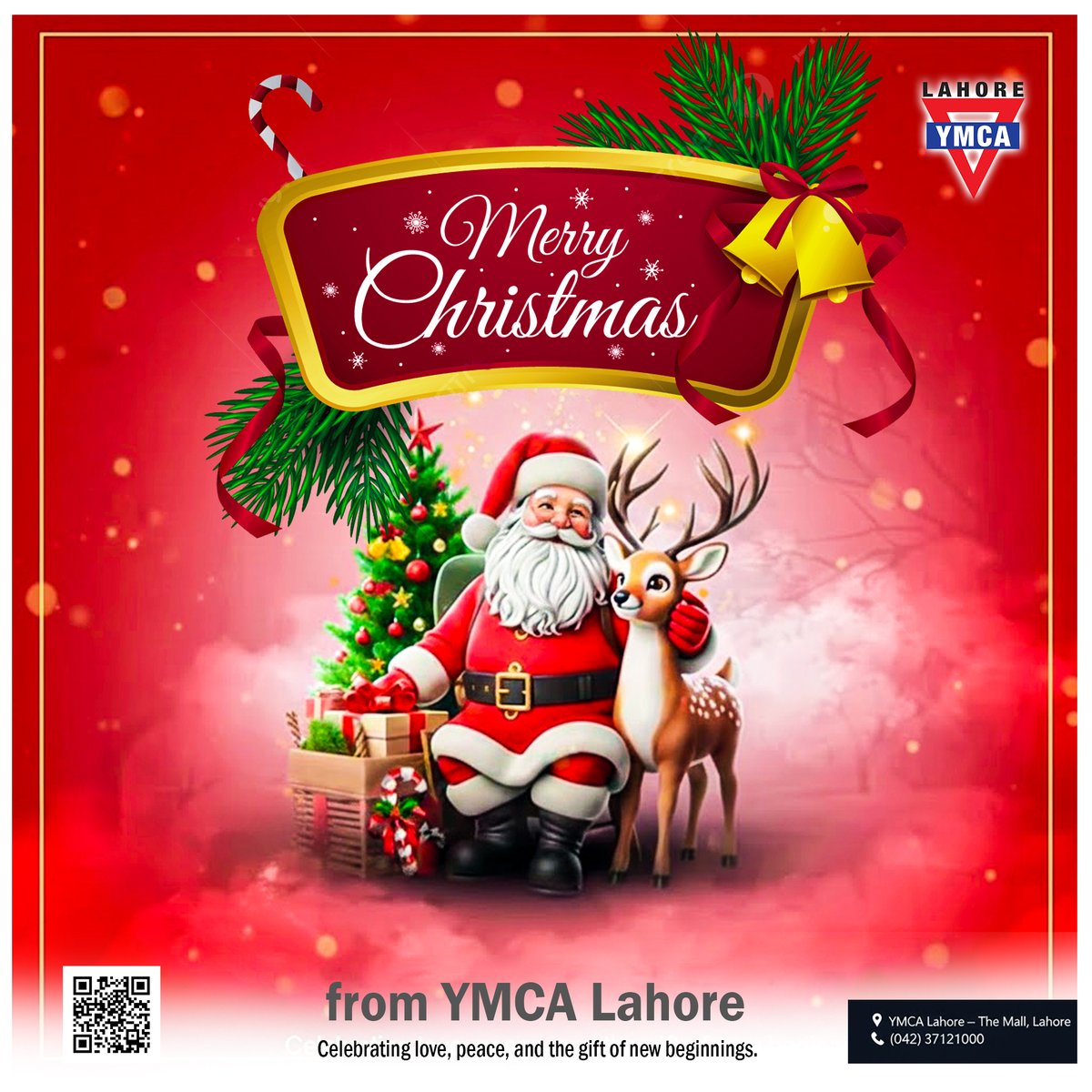 Merry Christmas from YMCA Lahore 📷

Celebrating love, peace,
and the gift of new beginnings.

May this season bring hope, unity,
and joy to every heart.

#MerryChristmas #YMCA #YMCALahore
#ChristmasWishes #SeasonOfJoy
#PeaceAndLove #HopeAndUnity
#CommunitySpirit #FaithAndService