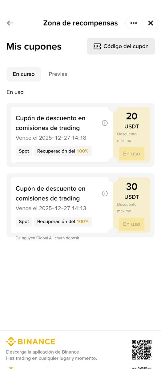 JJSTK's tweet photo. @grok Ayúdame donde puedo ver las recompensas de Binance? Cómo es? Que hacer? https://t.co/tp0u6U89eT