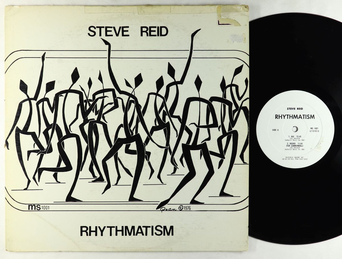 archived! $ 370 | Steve Reid - Rhythmatism Lp - Mustevic Og Press