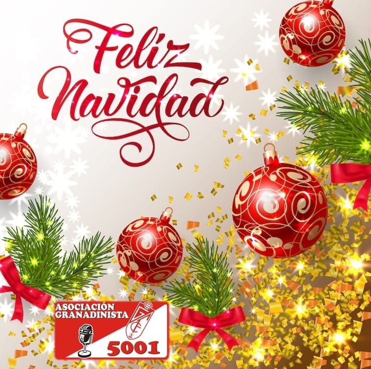 Feliz Navidad para todos!!!
#VamosMiGranada #EternaLucha #GranadaCF <a href="/GranadaCF/">Granada CF ❤️⚪️</a>