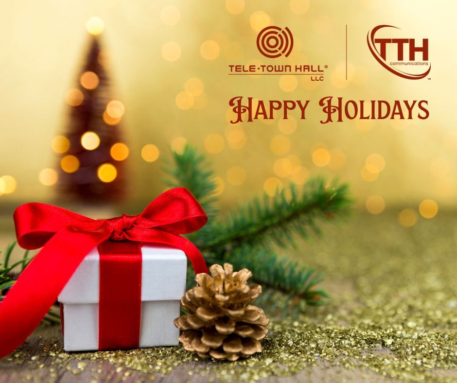 Happy Holidays from #TeleTownHall! 🎄

We’re grateful for the partners &amp; communities we’ve supported this year.
Wishing you a warm, joyful holiday filled with connection and cheer.

#HappyHolidays #WarmWishes