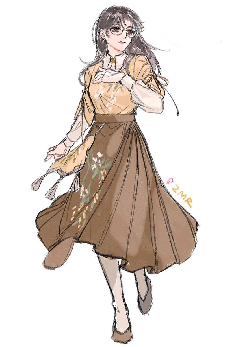 Quick doodle because I wanna see her