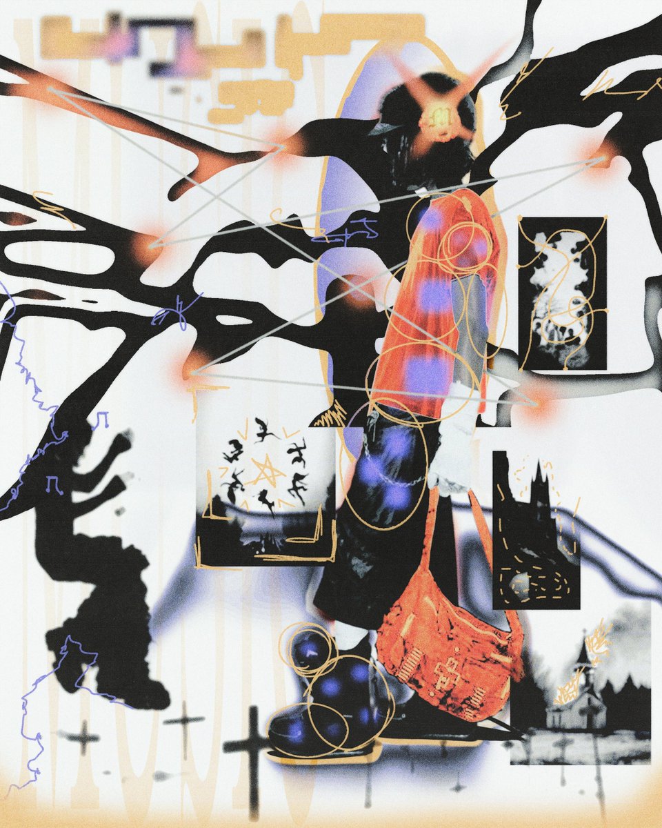 tristle's tweet image. Art made without ai