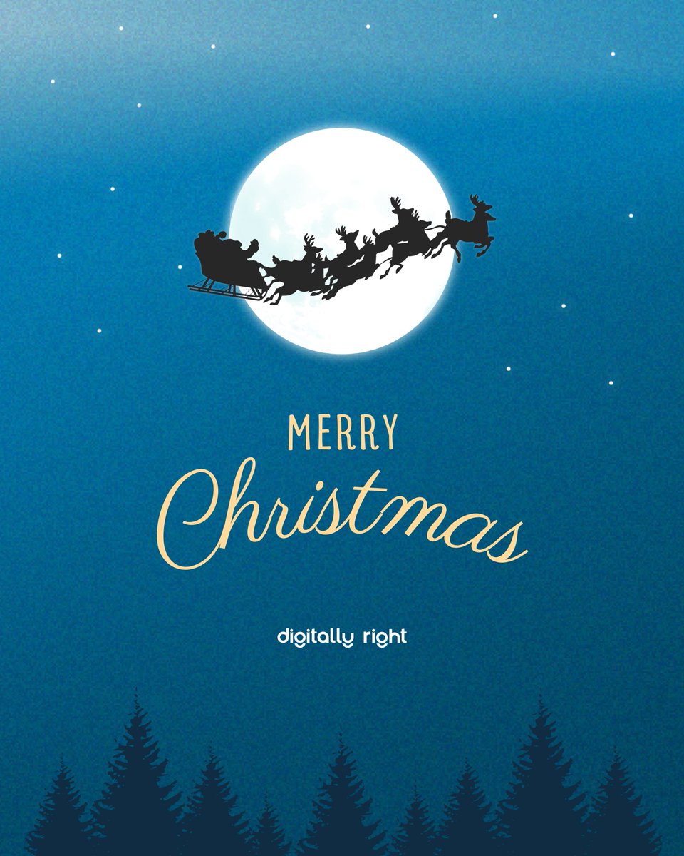 bdigitallyright's tweet photo. Merry Christmas! 🎄

May the season bring peace, goodwill, and renewed commitment to mutual respect and tolerance.

Warm wishes from Team Digitally Right. https://t.co/WJN9Z4eZY4