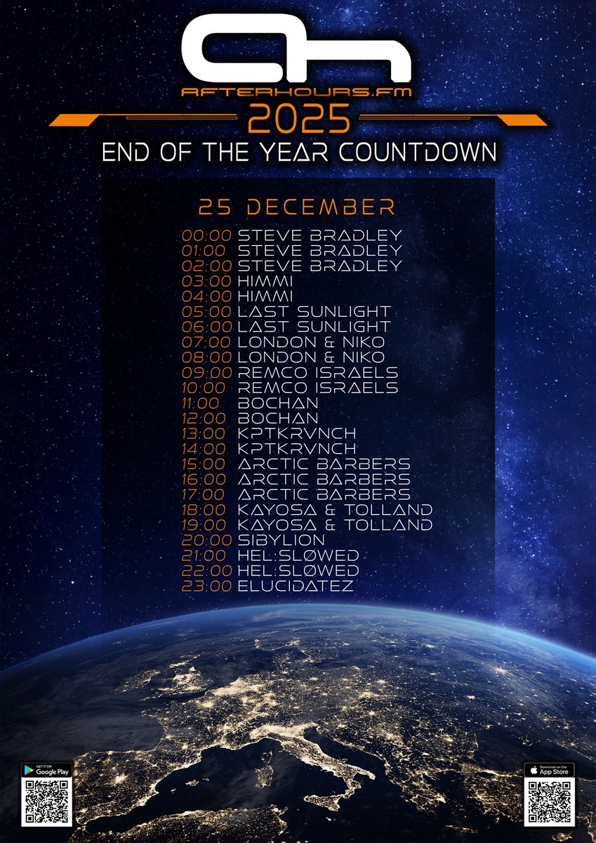 AfterhoursFM's tweet photo. Day 15 of EOYC continues—another full day of music without interruption. https://t.co/BCT81cde71 https://t.co/2MP63J6QCk