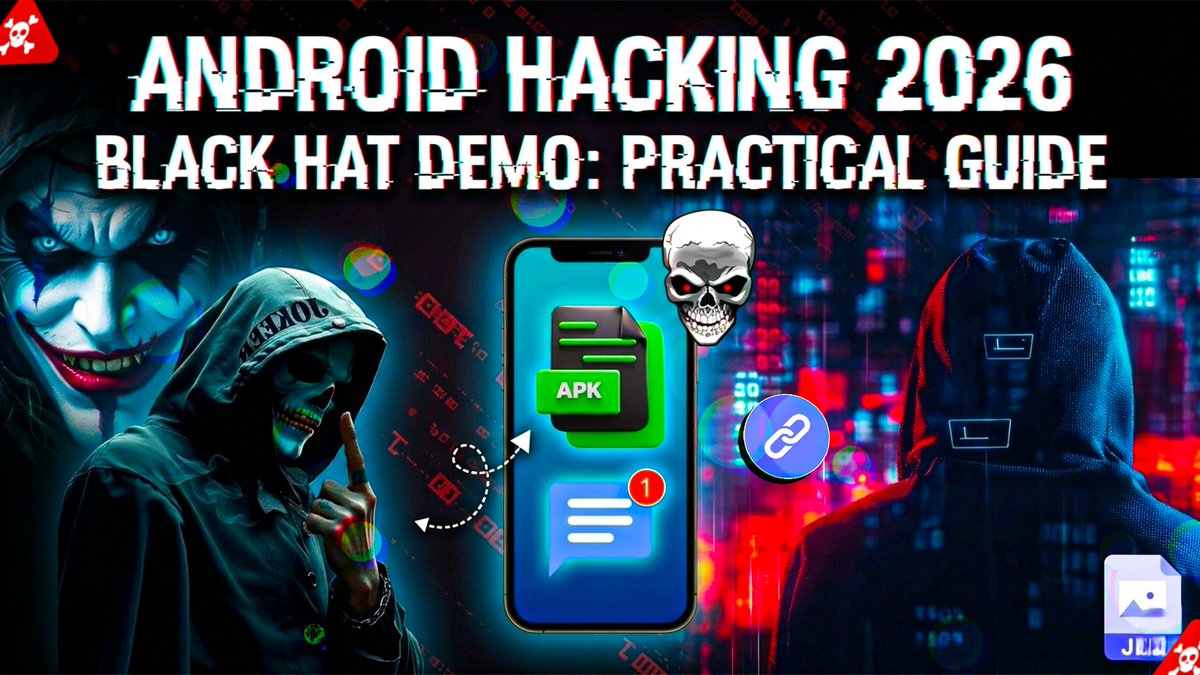 hackerinsi36291's tweet photo. Go And Check Out Full Video ==>> https://t.co/IVNzPjSwcB
Android 2026: The Security Reality 💀💻 
#AndroidHacking #Cybersecurity #EthicalHacking #Shorts #Tech2026 #BugBounty #Coding #WhiteHat #hackerinsight https://t.co/jidzhoecHZ