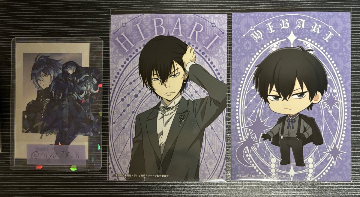 交換 家庭教師ヒットマンREBORN キャラ福くじ ブロマイド 《讓》 雲雀