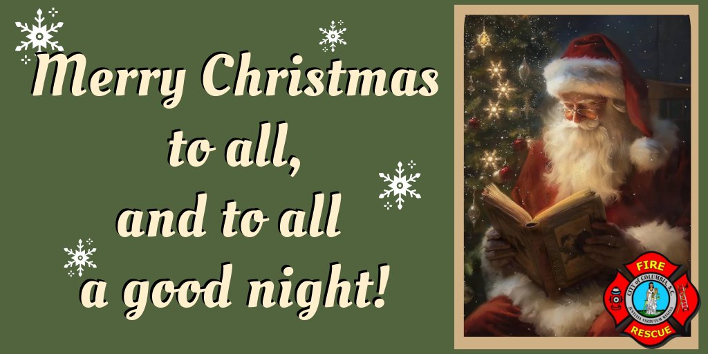 It's Christmas Eve!! 🎄🎄🎄

After leaving out the milk and cookies for Santa how about giving the smoke alarms in your home one more good test? 🙂