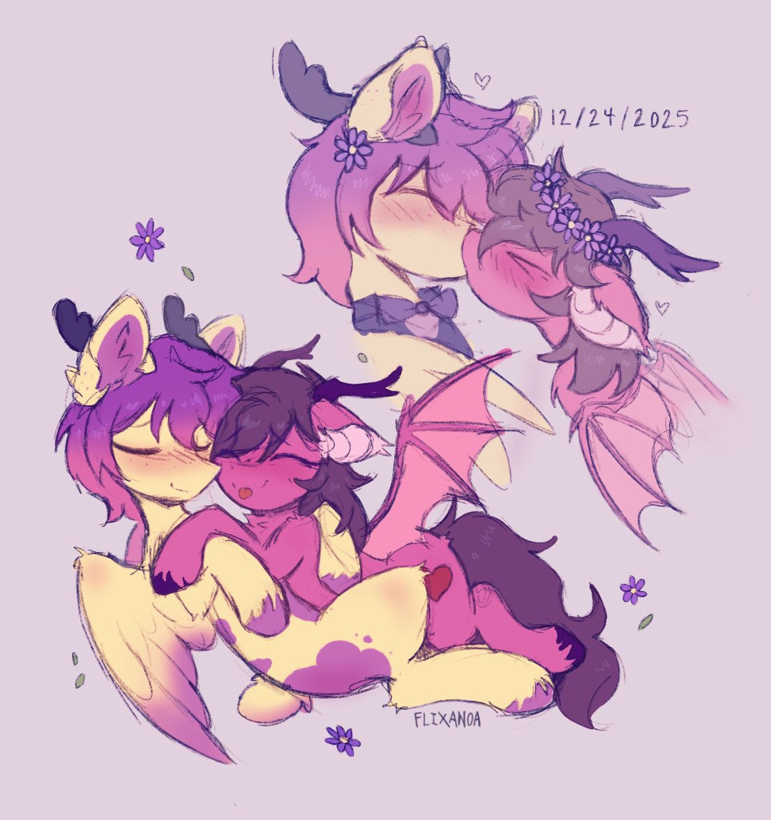 And a special thanks to <a href="/Flixanoa/">Fef - COMMS CLOSED</a> for gifting us this adorable drawing, it means the world to us<3